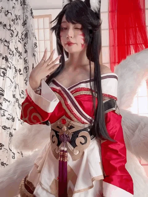 Umeko_J - Ahri-League of Legends  【丝足阁写真】110.webp