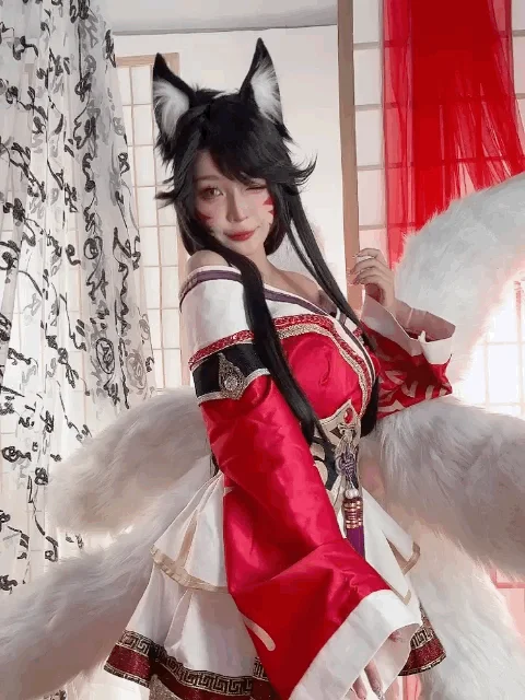 Umeko_J - Ahri-League of Legends  【丝足阁写真】113.webp