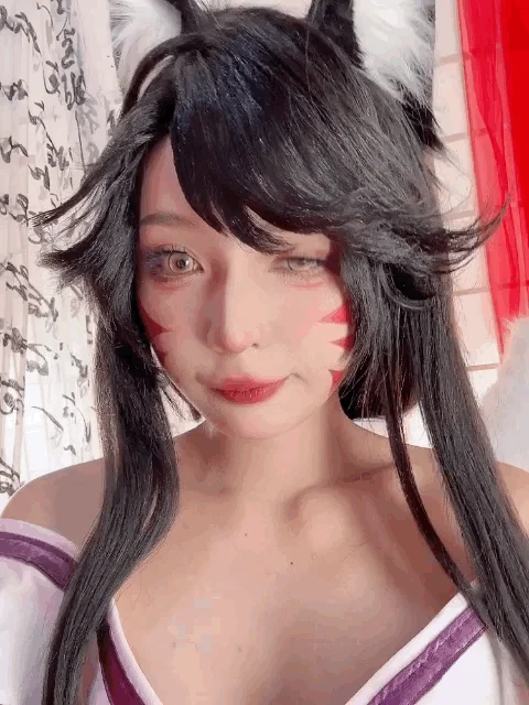 Umeko_J - Ahri-League of Legends  【丝足阁写真】118.webp