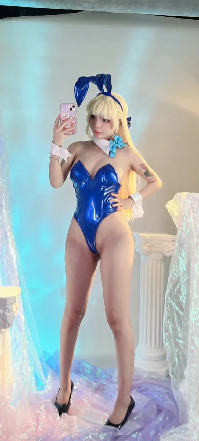 Umeko_J Asuma Toki Bunny Suit [133P] 20240904-181441(113).webp