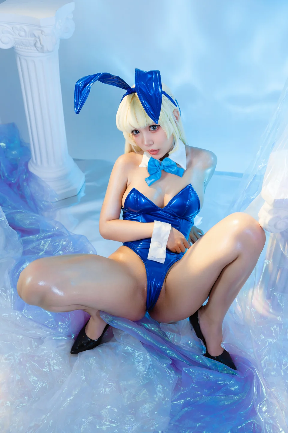 Umeko_J Asuma Toki Bunny Suit [133P] 20240904-181441(17).webp