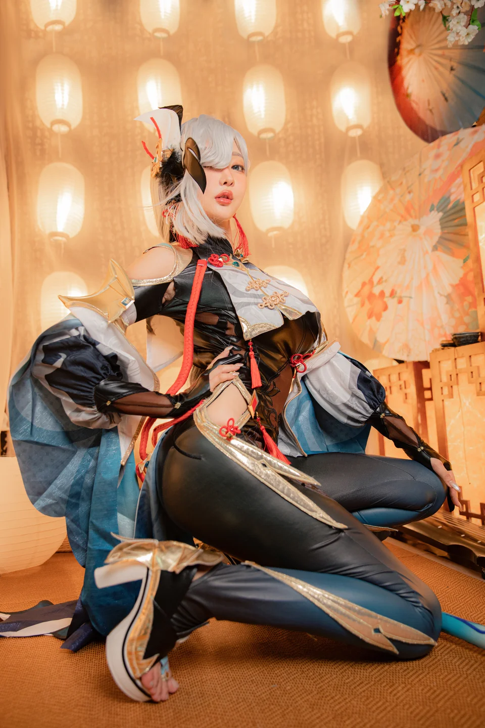 Xuxu（星野秀奈）No.004 – 申鹤 [32P-136MB] 014.webp