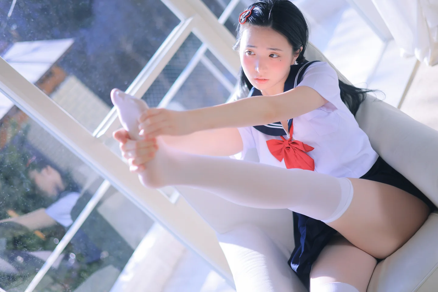 Yeon Woo – JK白丝 [158P-1.19GB] 【丝足阁写真】006.webp