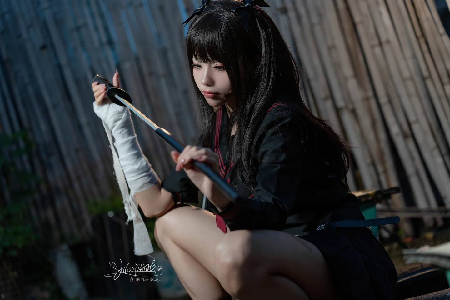 Yiko湿润兔_–_11月作品『不良女高』73P_1V短发 Yiko湿润兔『不良女高』-09.webp