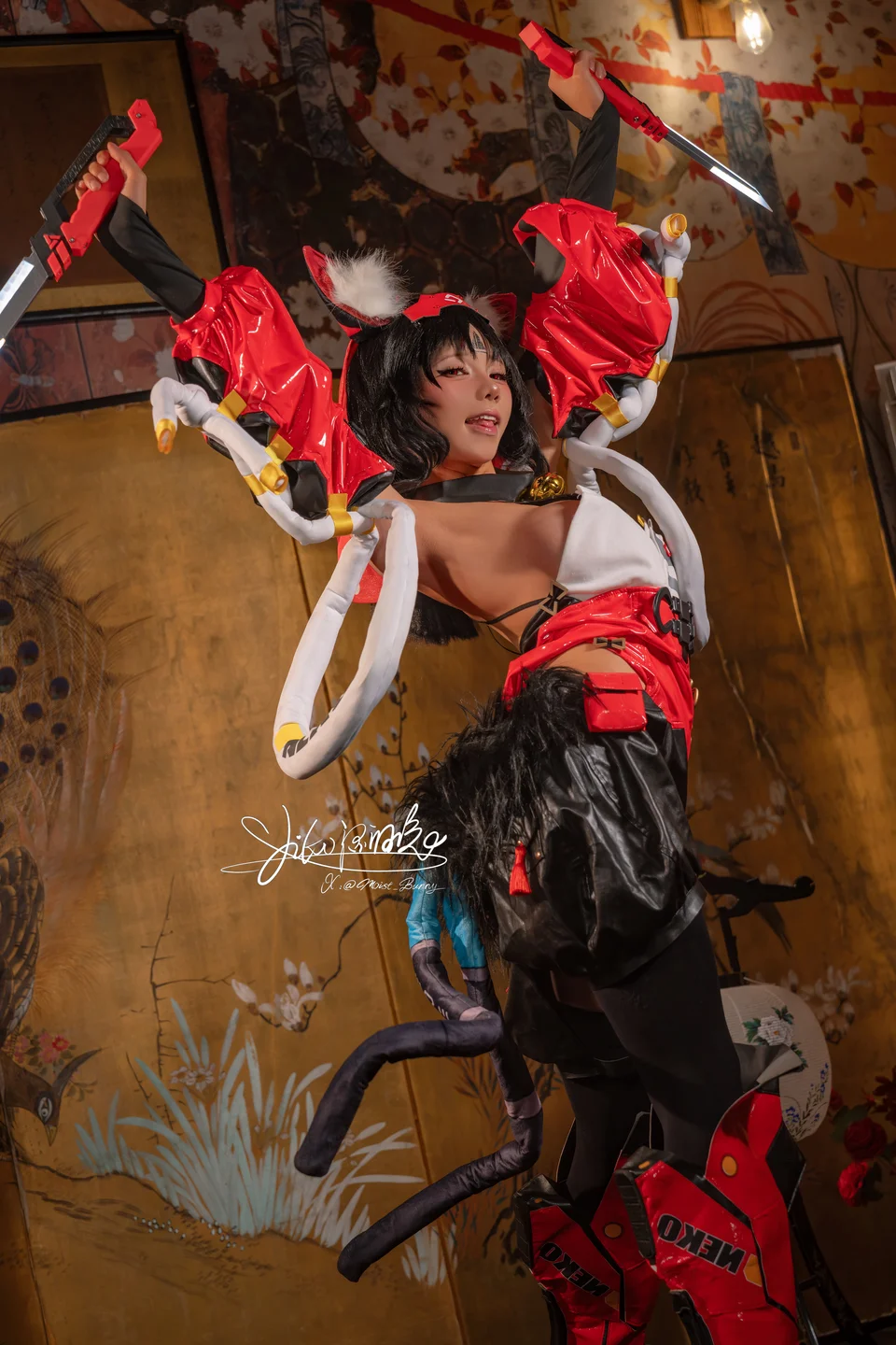 Yiko湿润兔_10月作品『绝区零_猫宫又奈』74P_1V_ROLY_POLY（双机位） tg@simisebaisi6.webp