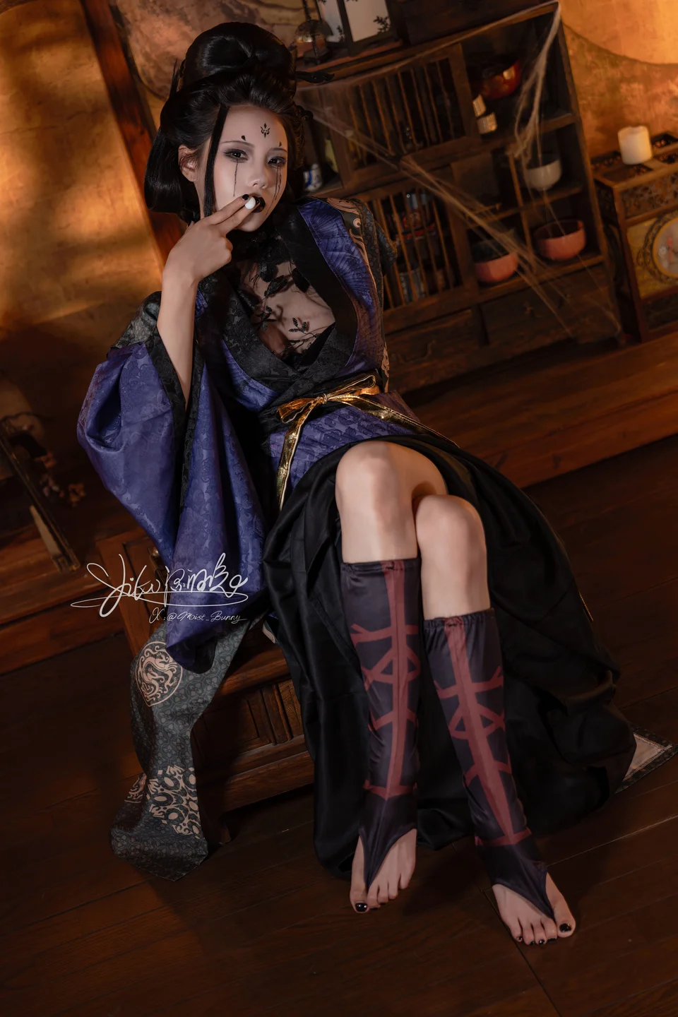 Yiko湿润兔_10月作品『阁中四妹』82P_1V_无情画 tg@simisebaisi15.webp