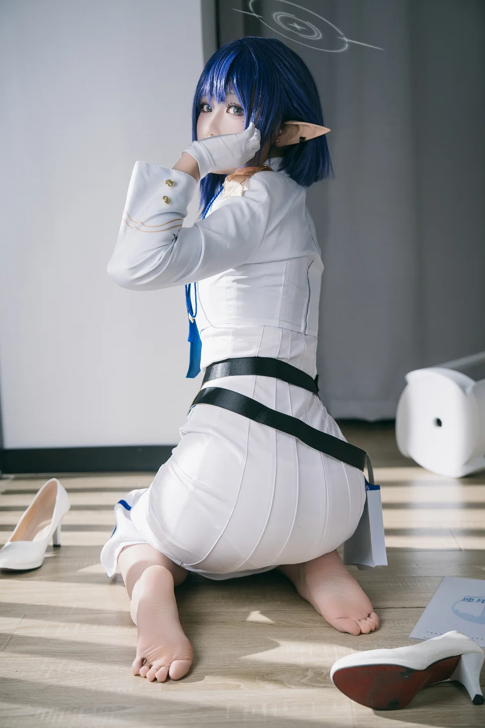 lunananya - 蔚蓝档案 扇喜葵 [24P] tg@simisebaisi15.webp