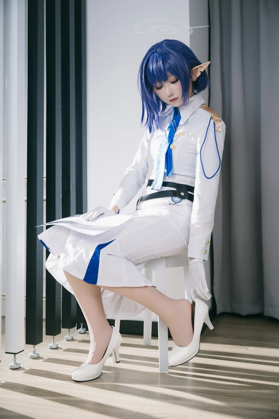 lunananya - 蔚蓝档案 扇喜葵 [24P] tg@simisebaisi5.webp