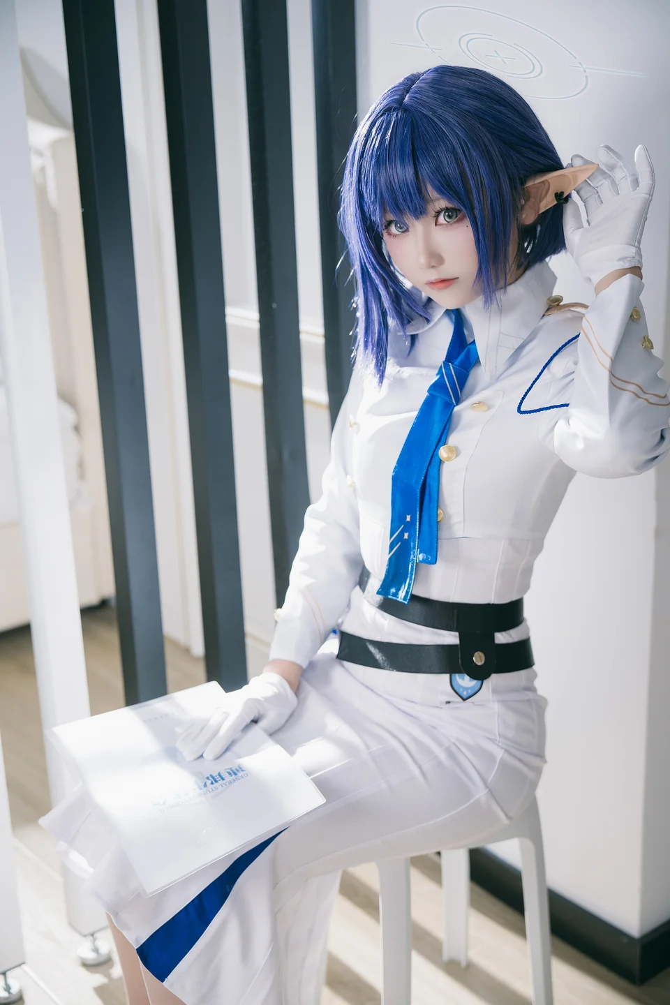 lunananya - 蔚蓝档案 扇喜葵 [24P] tg@simisebaisi6.webp