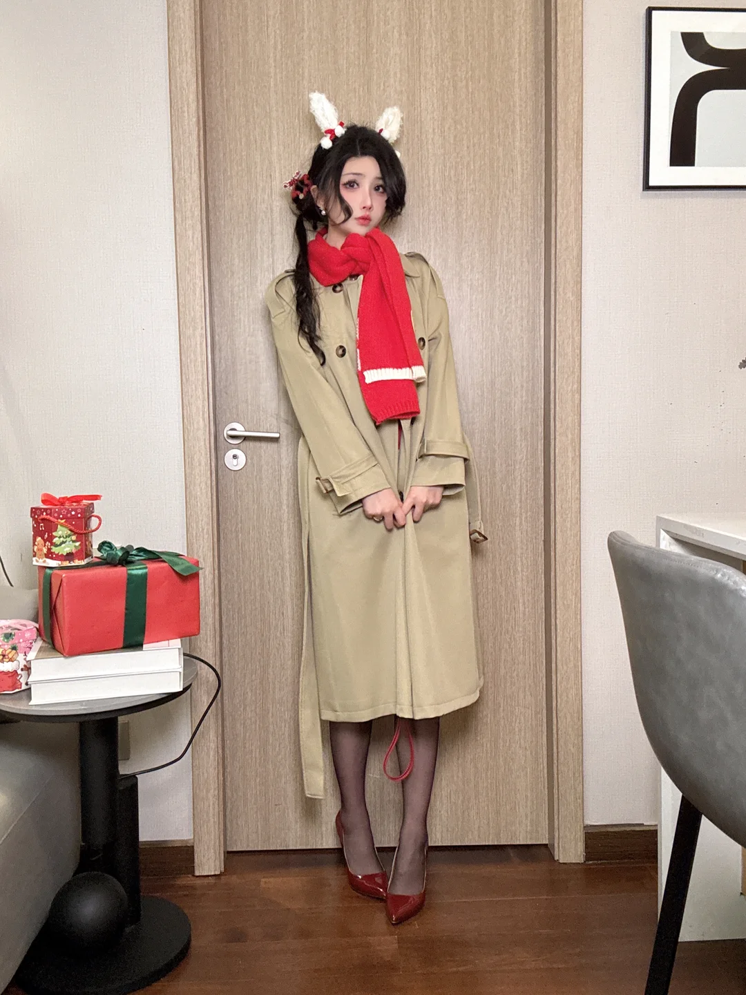 rioko凉凉子 – 圣诞草莓蛋糕 [32P10V-736MB] TG@icoset018.webp