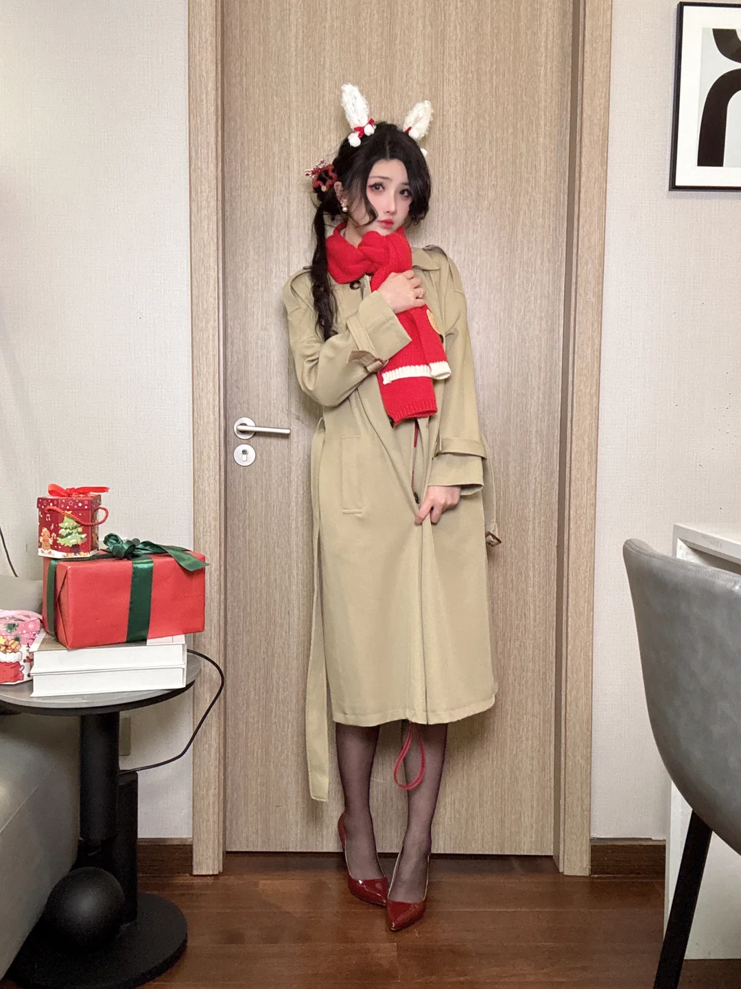 rioko凉凉子 – 圣诞草莓蛋糕 [32P10V-736MB] TG@icoset019.webp