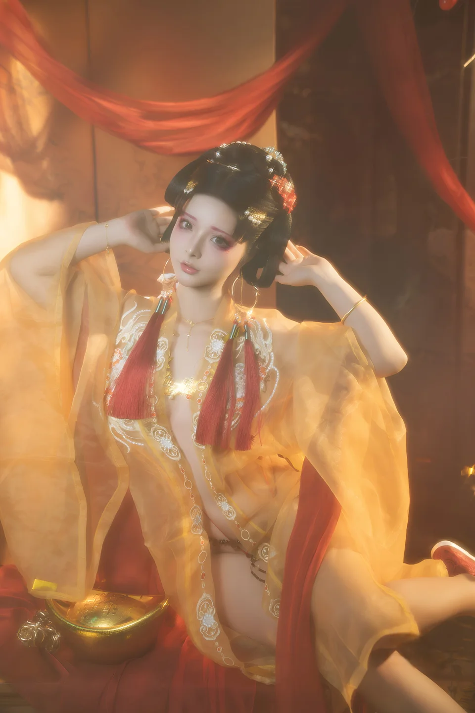 yuuhui玉汇 – 善财娘子 [124P1V-622MB] 【丝足阁写真】005.webp