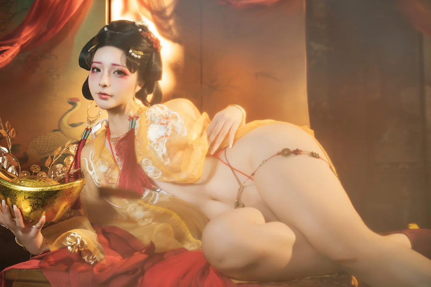 yuuhui玉汇 – 善财娘子 [124P1V-622MB] 【丝足阁写真】007.webp