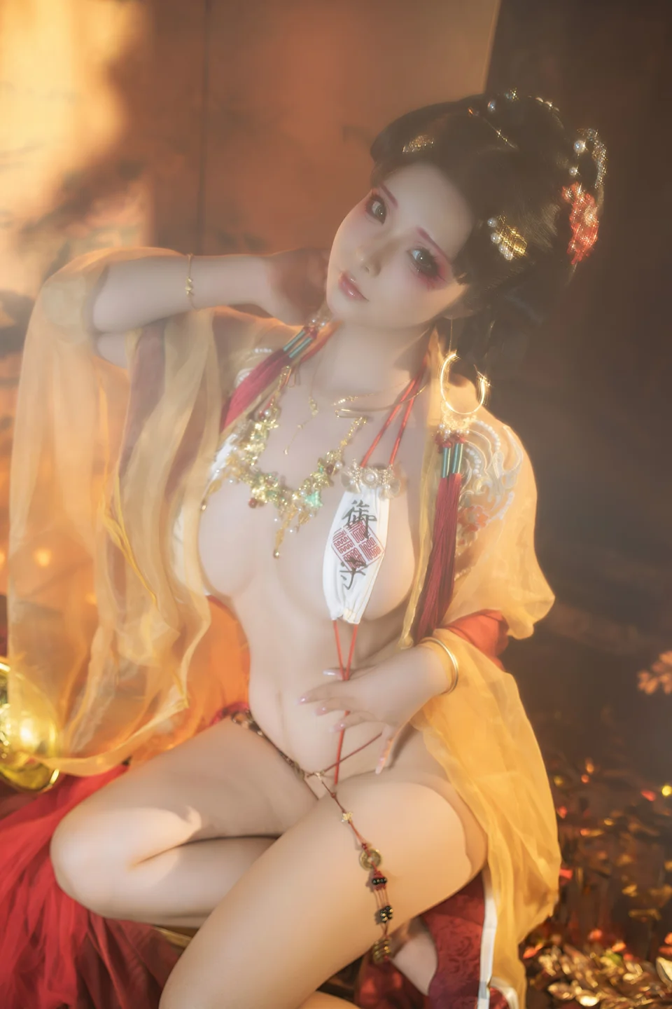 yuuhui玉汇 – 善财娘子 [124P1V-622MB] 【丝足阁写真】008.webp