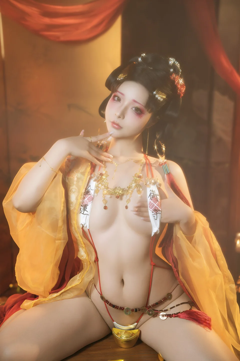 yuuhui玉汇 – 善财娘子 [124P1V-622MB] 【丝足阁写真】021.webp