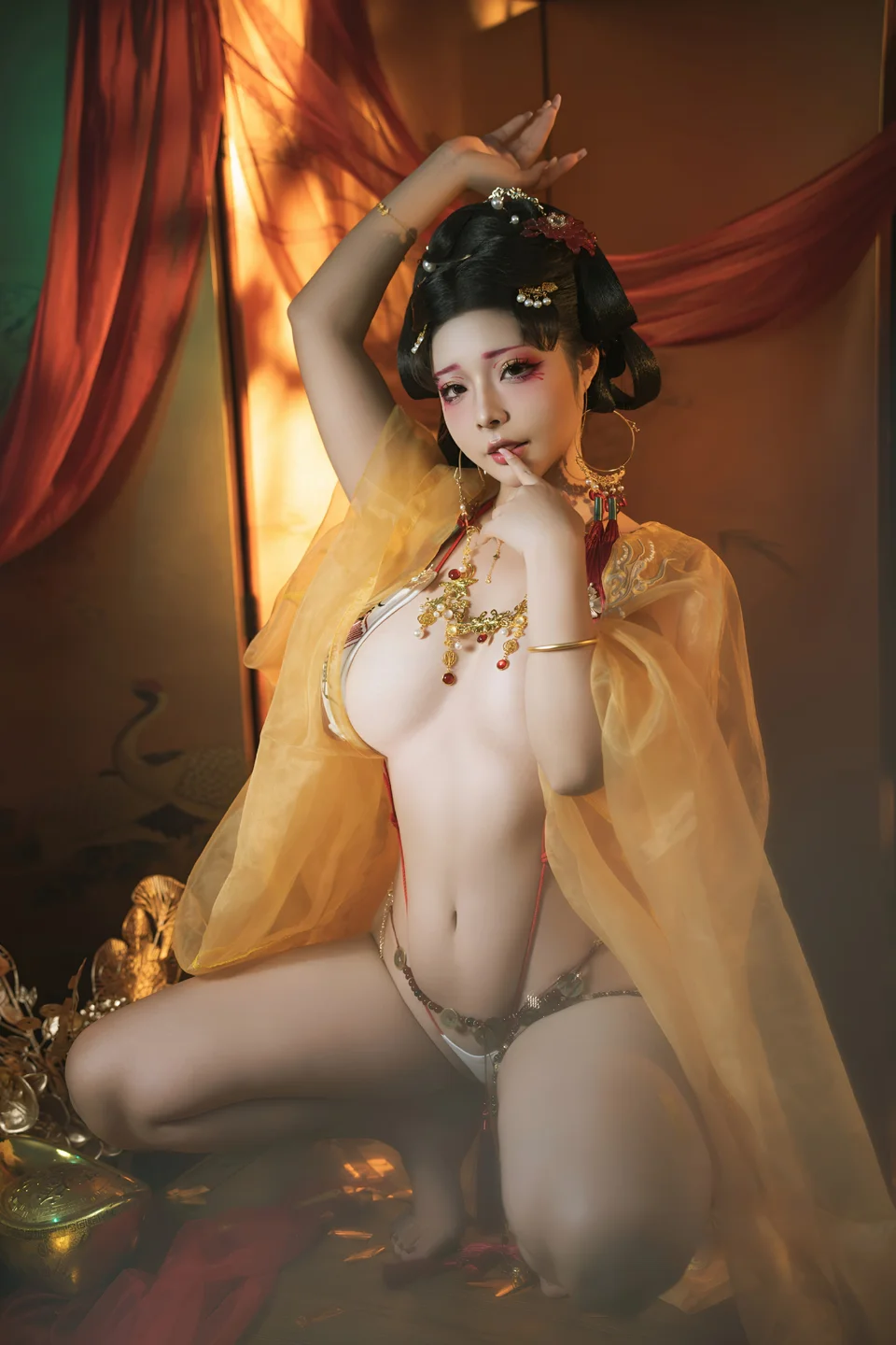 yuuhui玉汇 – 善财娘子 [124P1V-622MB] 【丝足阁写真】044.webp