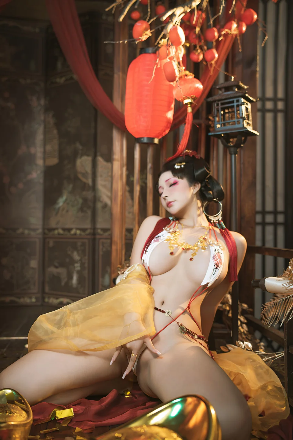 yuuhui玉汇 – 善财娘子 [124P1V-622MB] 【丝足阁写真】070.webp
