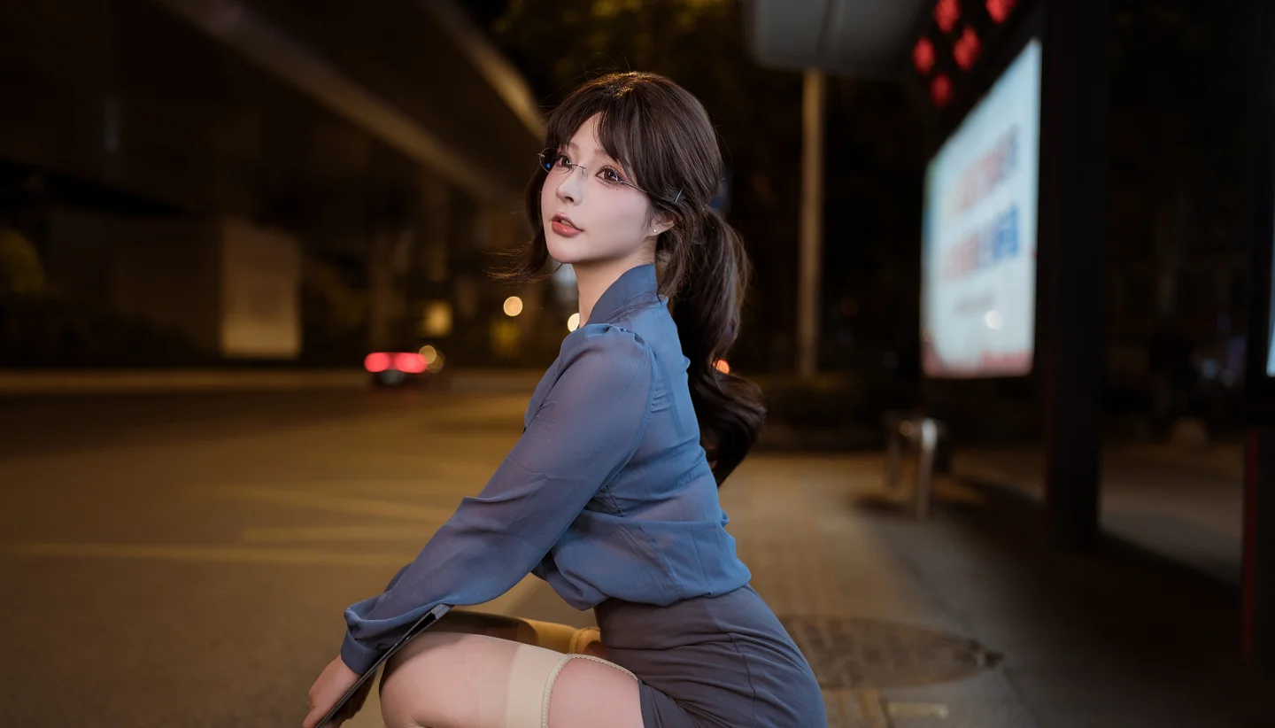 yuuhui玉汇 – 夜班族 [147P-919MB] 【丝足阁写真】007.webp