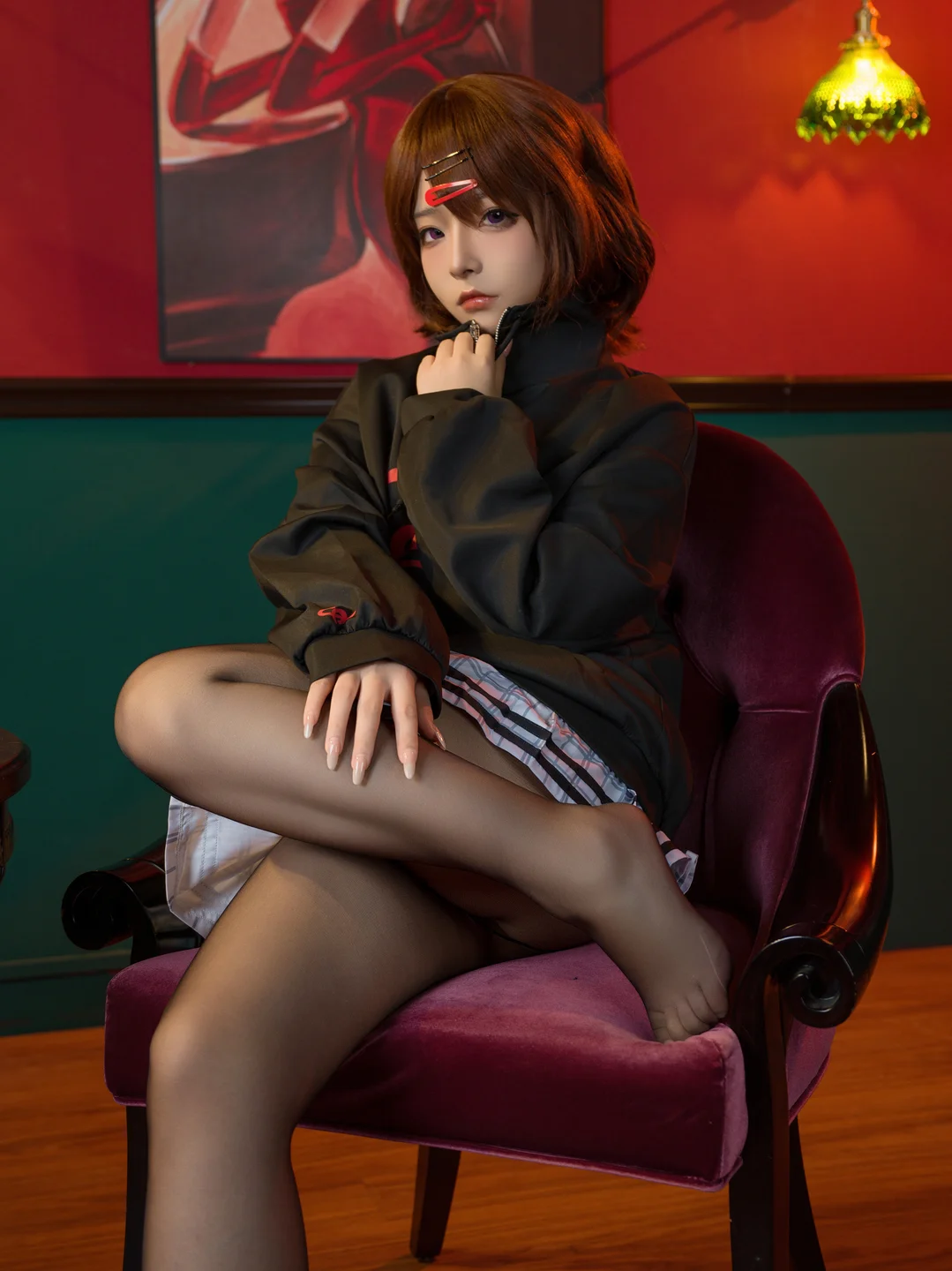 yuuhui玉汇 - 偶像大师 樋口円香 [132P,2V-1.45GB] 【丝足阁写真】003.webp