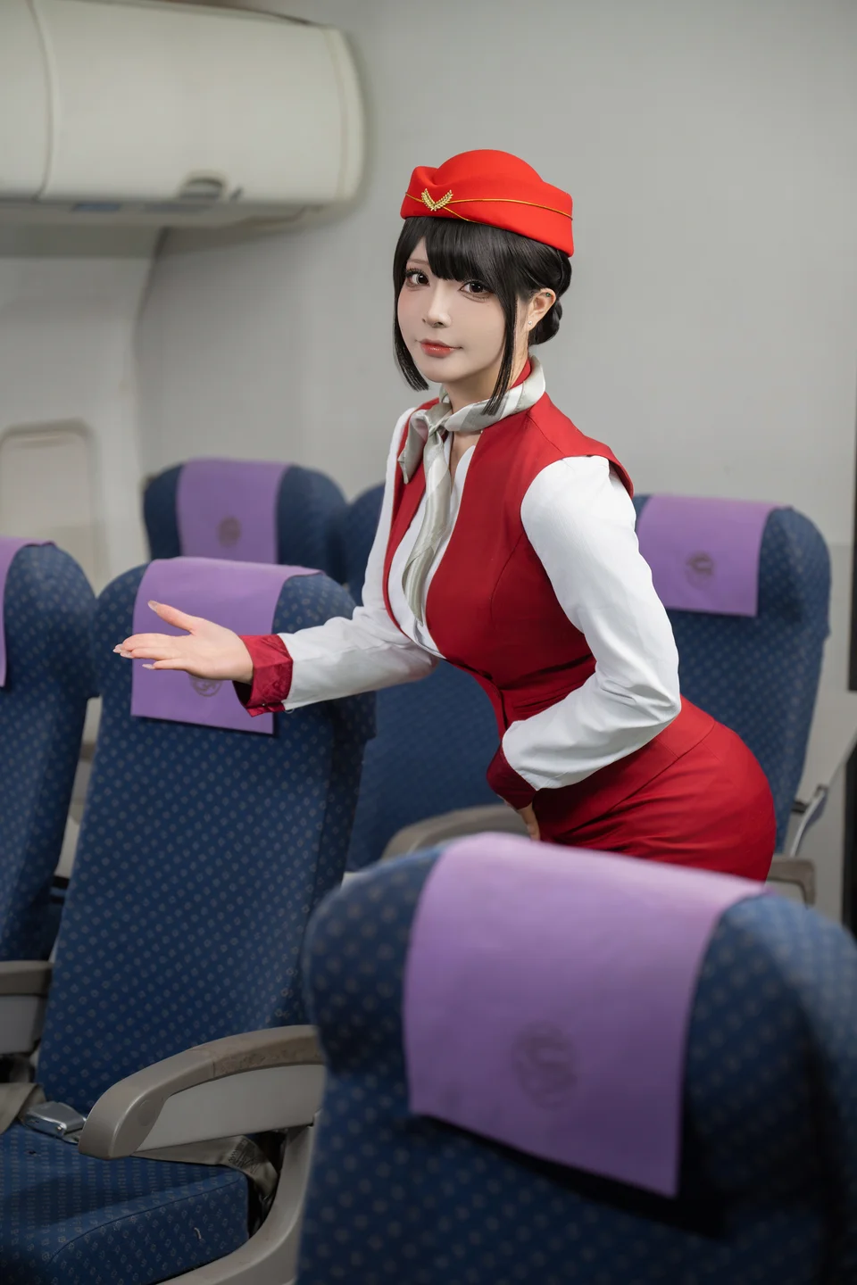 yuuhui玉汇 - 升舱服务 [128P2V-1.33GB] 【丝足阁写真】003.webp