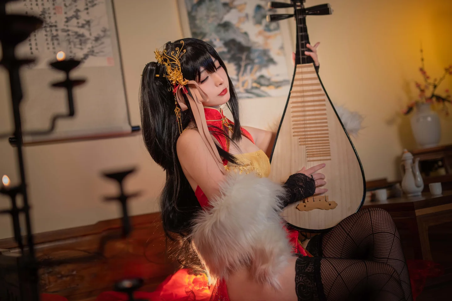 yuuhui玉汇 - 碧蓝航线 大凤旗袍 [23P] tg@simisebaisi12.webp