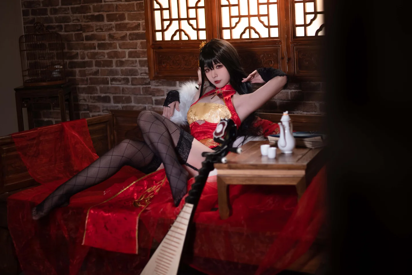 yuuhui玉汇 - 碧蓝航线 大凤旗袍 [23P] tg@simisebaisi2.webp