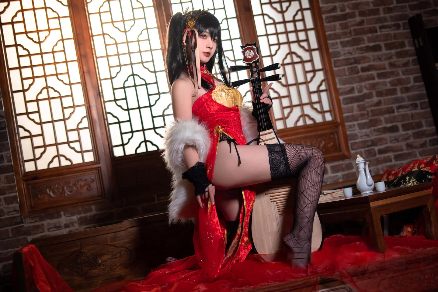yuuhui玉汇 - 碧蓝航线 大凤旗袍 [23P] tg@simisebaisi21.webp
