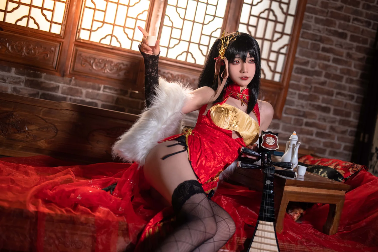 yuuhui玉汇 - 碧蓝航线 大凤旗袍 [23P] tg@simisebaisi22.webp