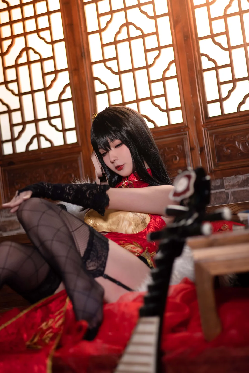 yuuhui玉汇 - 碧蓝航线 大凤旗袍 [23P] tg@simisebaisi4.webp