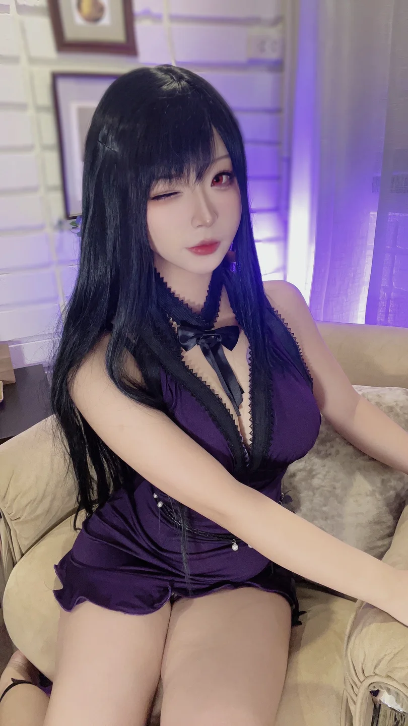 yuuhui玉汇 - 蒂法连衣裙 [28P 1V] 20240829-205526(1).webp