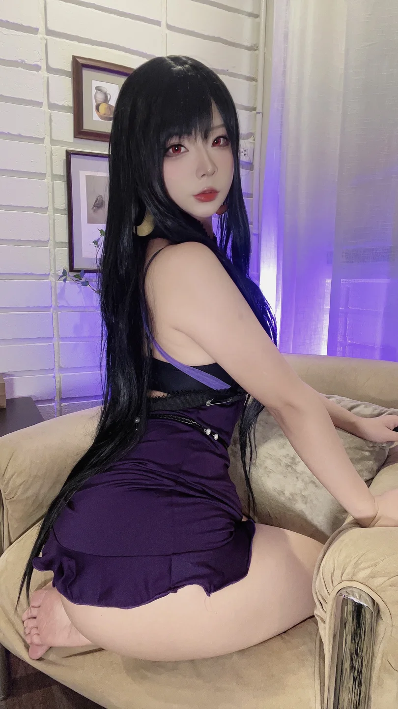 yuuhui玉汇 - 蒂法连衣裙 [28P 1V] 20240829-205526(4).webp