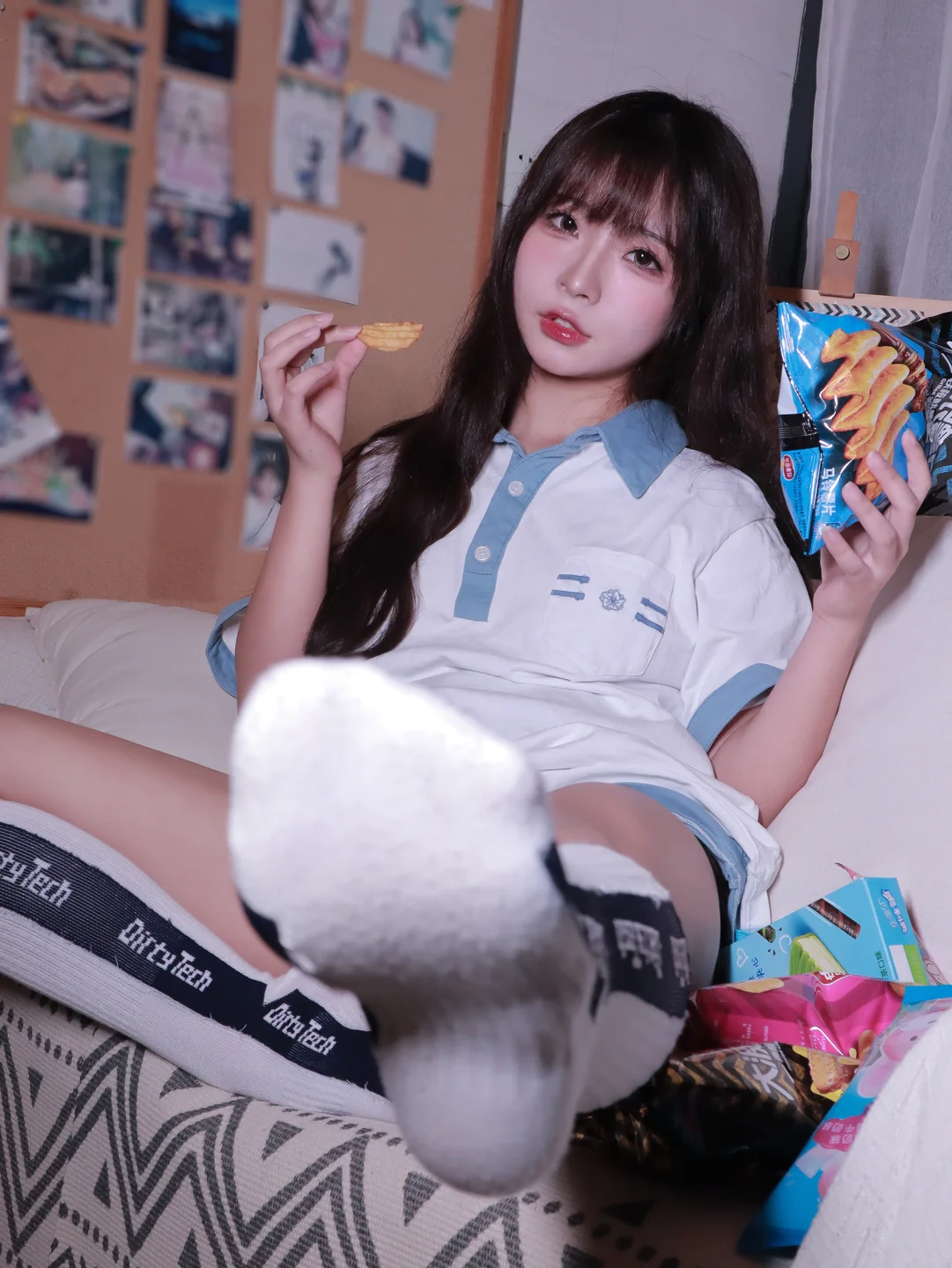 yuuhui玉汇 - 蓝白条少女 [81P] 20241001-133851(7).webp