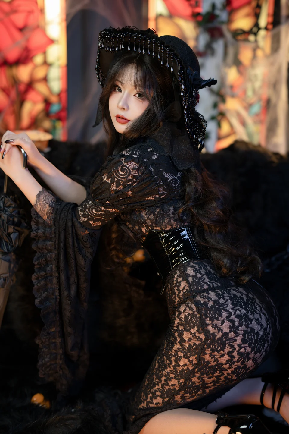 yuuhui玉汇 - 魔女狂欢夜 [133P 1V] tg@simisebaisi34.webp