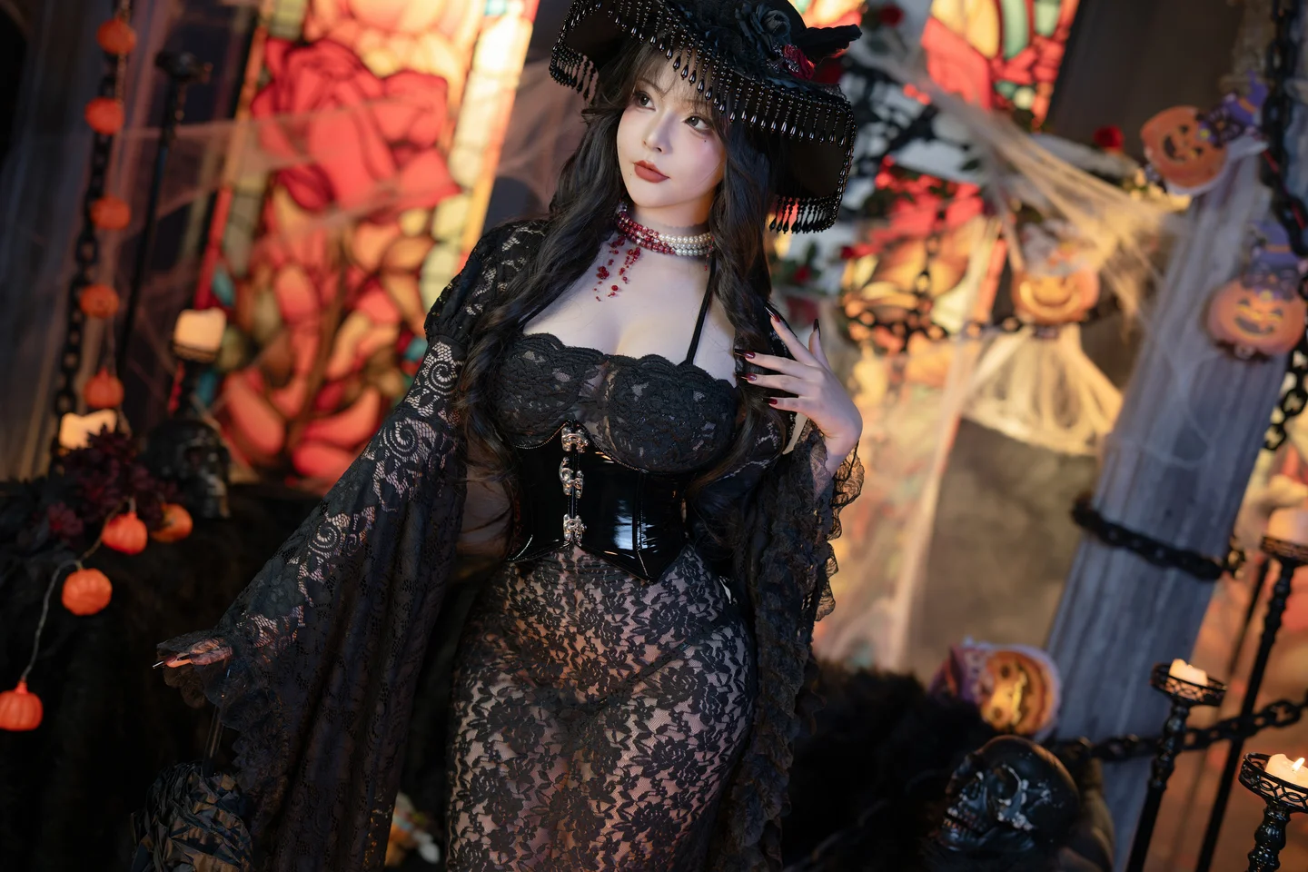yuuhui玉汇 - 魔女狂欢夜 [133P 1V] tg@simisebaisi5.webp
